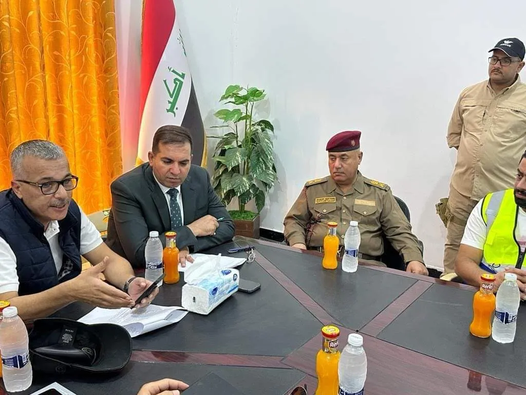 صورة من الإجتماع العراقي الأردني